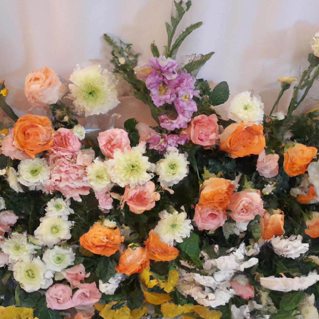 心に残る花祭壇のデザイン提案